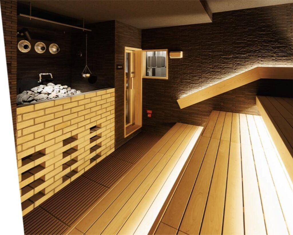 FIRST THE SAUNA お茶の水 サウナ室